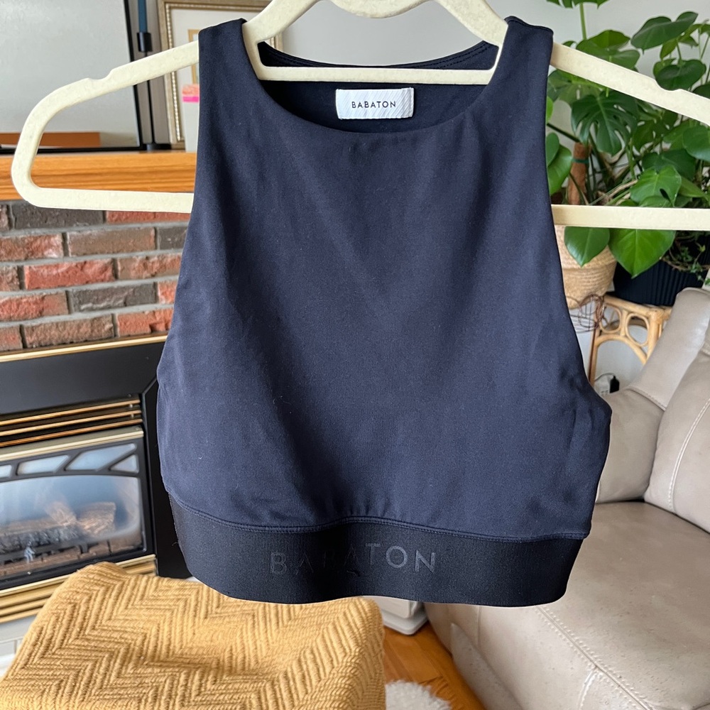 Aritzia Babaton Walter Contour Cropped Tank Top